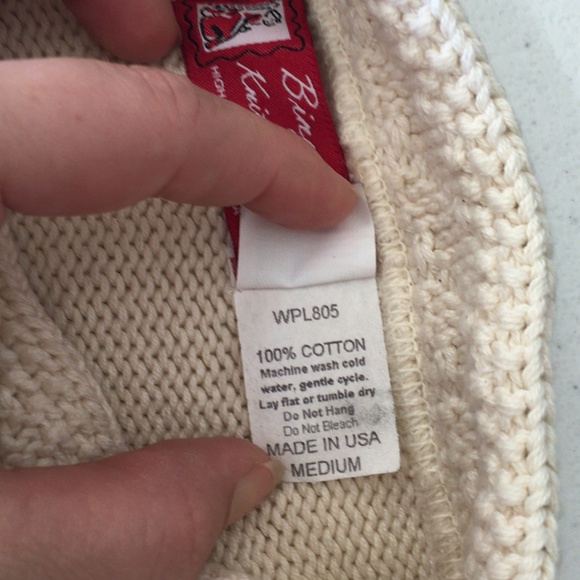 Binghamton Knitting Cable Knit Cardigan Pine Tree - Picture 3 of 3